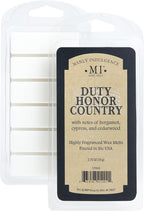 Manly Indulgence Duty Honor Country Scented Wax Melts, Wax Melt Warmer Cubes - Image 3