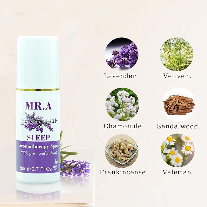 3 Pack Lavender Sleep Pillow Spray Set - Image 3