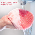 Manmihealth Silicone Back Scrubber & Soft Bath Glove Set, Super-Exfoliating - Image 6