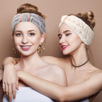 WILLBOND 4 Pack Microfiber Headbands Spa Facial Headbands Makeup Head bands - Image 6