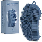 MainBasics Silicone Body Scrubber Dual-Sided Shower Loofah and Scalp Scrubber by MainBasics