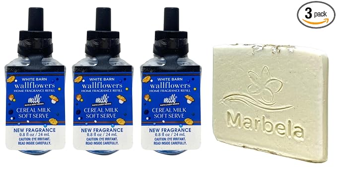Bath & Body Works Cereal Milk Soft Serve 3 Wallflowers Home Fragrance Refill by BathBodyWorks