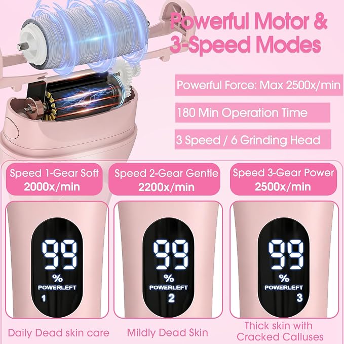 Electric Foot File Callus Remover - Image 2