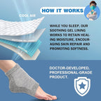 TEAWOO 6 Pairs Moisturizing Heel Socks - Image 6