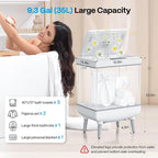 Jripae 35L Towel Warmers for Bathroom, Foldable Towel Warmer, Bucket Hot Towel - Image 4