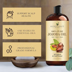 Handcraft Blends Jojoba Oil | 100% Pure and Natural | Ayurvedic Skin Care | - Image 5