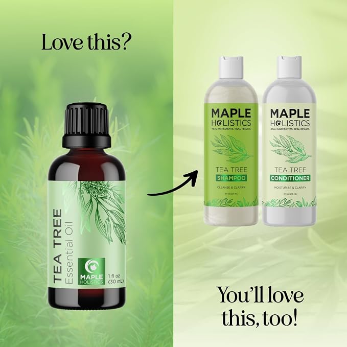 Pure Tea Tree Oil for Hair Skin and Nails - Image 5