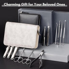 FAMILIFE Professional Manicure Set, Manicure Kit, Nail Clippers Set, Stainless - Image 3