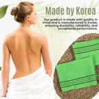 etreetowel Extra Large Size 35.4" x 11" Korean Asian Exfoliating Bath - Image 4