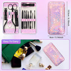 ANRUI Manicure Kit Nail Clippers Set Pedicure Kit, 12 Pieces Professional - Image 6