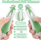 Qunlions life Baby Nail Trimmer Electric, 6 in 1 Baby Nail File Clippers Infant - Image 3