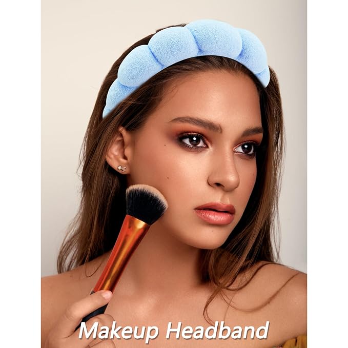 VELSCRUN Spa Headband, Makeup Face Wash Skincare Headbands, Stuff - Image 3