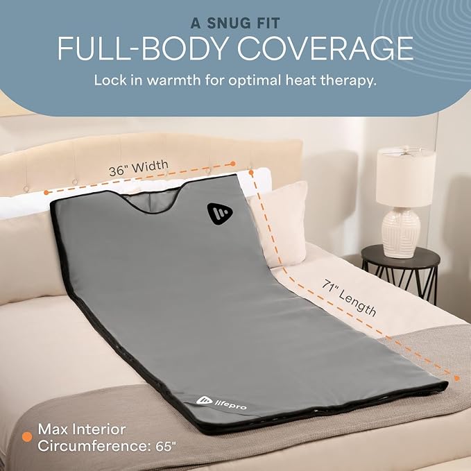 LifePro RejuvaWrap Infrared Sauna Blanket - Image 6