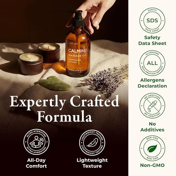 Gya Labs Calming Massage Oil - Image 8