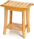 Unibambou Bamboo Shower Bench Inside Shower Stool by Unibambou