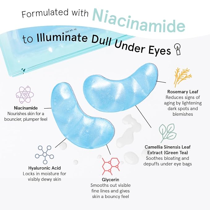 grace & stella Award Winning Under Eye Mask Reduce Dark Circles, Puffy Eyes - Image 3