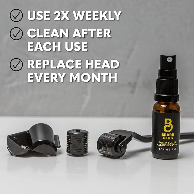 The Beard Club Premium Derma Roller - Image 8