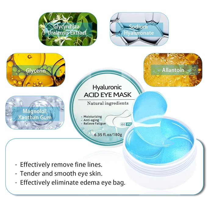 Under Eye Patches, Eye Mask for Puffy Eyes and Dark Circles - Image 2