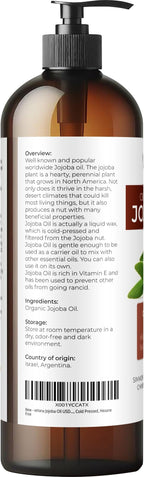 velona Jojoba Oil USDA Certified Organic - Image 3