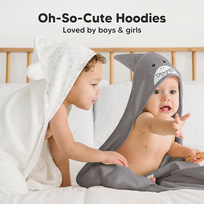 KeaBabies Hooded Baby Towel for Newborn - Image 7
