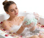 Loofah Sponge 4 Pack, 60G Soft Loofa Bath Sponges Luffa - Image 7