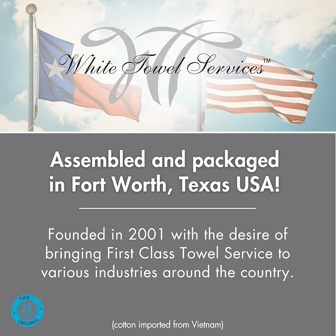 White Towel Services 8" x 8" inch Moist Cotton Towel Individually Wrapped - Image 9