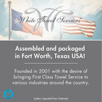 White Towel Services 8" x 8in Moist Cotton Towel Individually Wrapped - Image 9