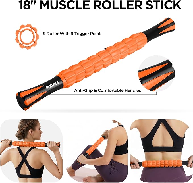Muscle Roller & Massage Roller Stick - Image 2