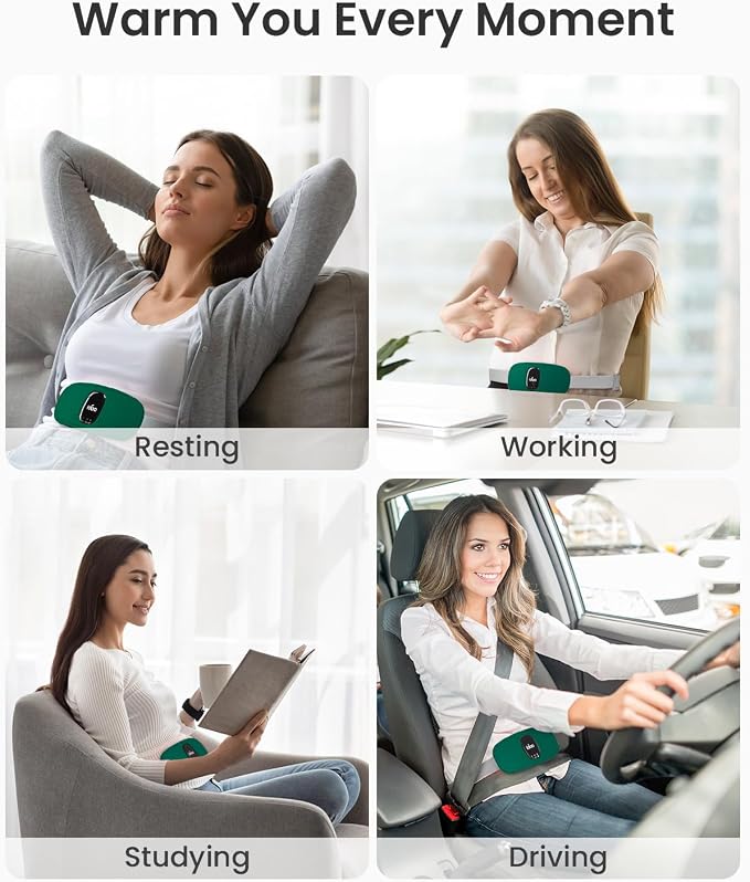 iDOO Travel Heating Pad, FSA Eligible Item, Portable Heating Pad - Image 7