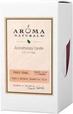 Aroma Naturals Orange, Clove and Cinnamon Essential Oil Scented Pillar Candle - Image 2