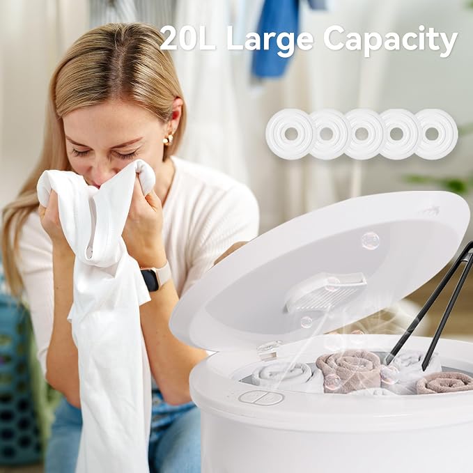 Large Towel Warmer for Bathroom, Luxury Heated Towel Warmer Bucket for SPA - Image 6