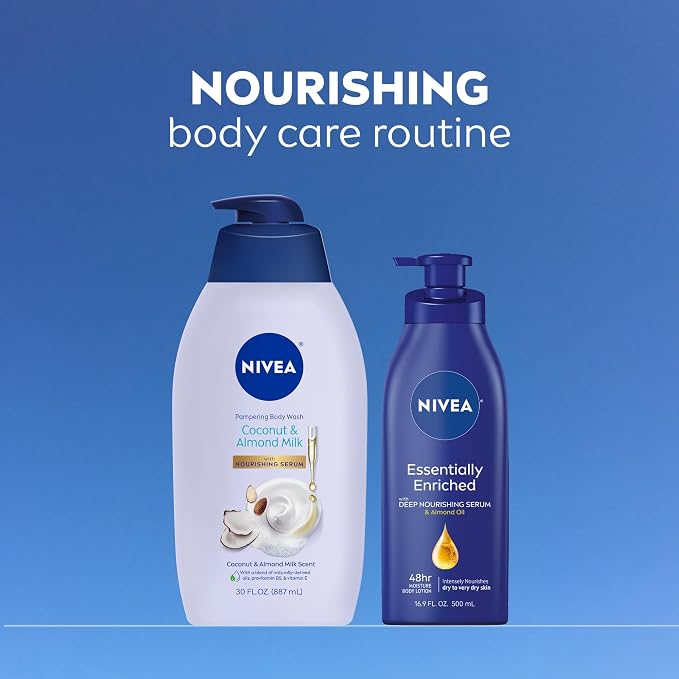 NIVEA Pampering Coconut and Almond Milk Body Wash - Image 11