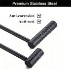 Towel Racks for Bathroom, NEWRAIN 30 inch Double Bath Towel Bar Wall Mounted - Image 5