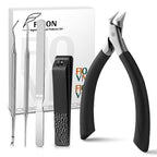 FVION Ingrown Toenail Tools Kit 5 Pcs, Toenail Clippers by BringbeautytoyourlifeProfessionalpersonalcarekitsformanicuresandpedicures