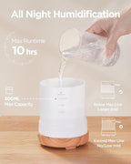 InnoGear Aromatherapy Diffuser & 8 Essential Oils Set, 300ml Premium 5-in-1 - Image 2