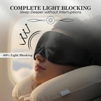 SLEEP SANCTUARY 100% Pure Mulberry Silk Sleep Mask - Image 3