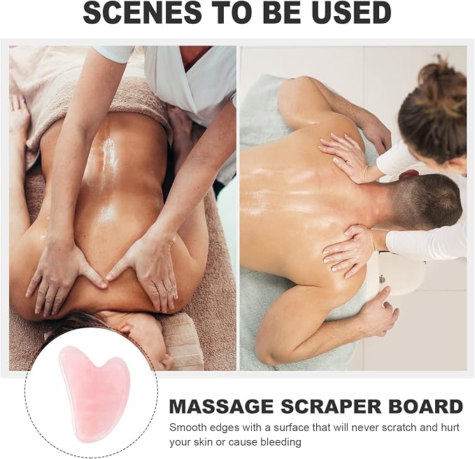 Gua Sha Facial Tools Guasha Tool Gua Sha Jade Stone - Image 6