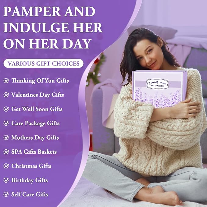 Mothers Day Gifts for Mom, Lavender Gift Baskets, Birthday Gifts for Women - Image 7