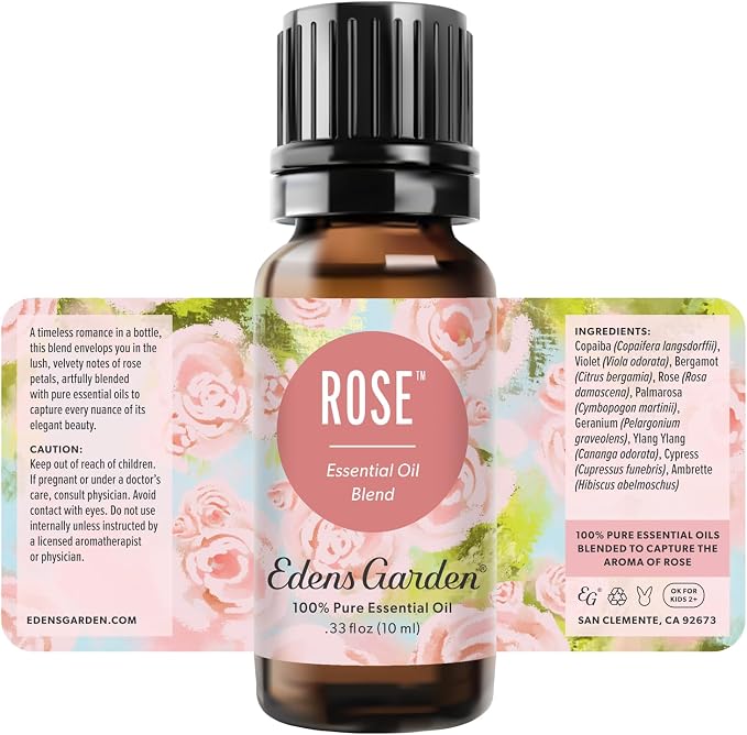 Edens Garden Rose Essential Oil Blend – 100% Pure Therapeutic Grade, - Image 9