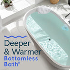 SlipX Solutions Bottomless Bath, Essential Overflow Drain Cover - Image 2