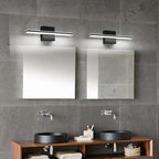 Black Bathroom Vanity Lights 16 Inch LED Lights Over Mirror - Image 8