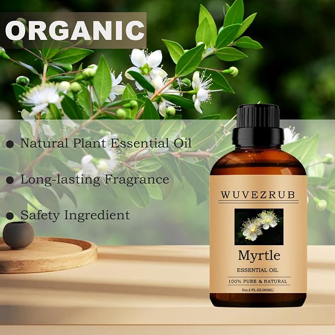 Myrtle Essential Oils, 60ML Pure and Natural Essential Oil - Image 4
