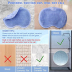1 Pcs Shower Back & Foot Scrubber, Wall Mounted Back Scrubber Silicone Bath - Image 7