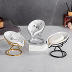 Dobbyby Leaf-Shaped Ceramic Soap Dish - Image 7
