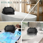Bath Pillow RUVINCE Ergonomic Luxury Bathtub Pillow - Image 7