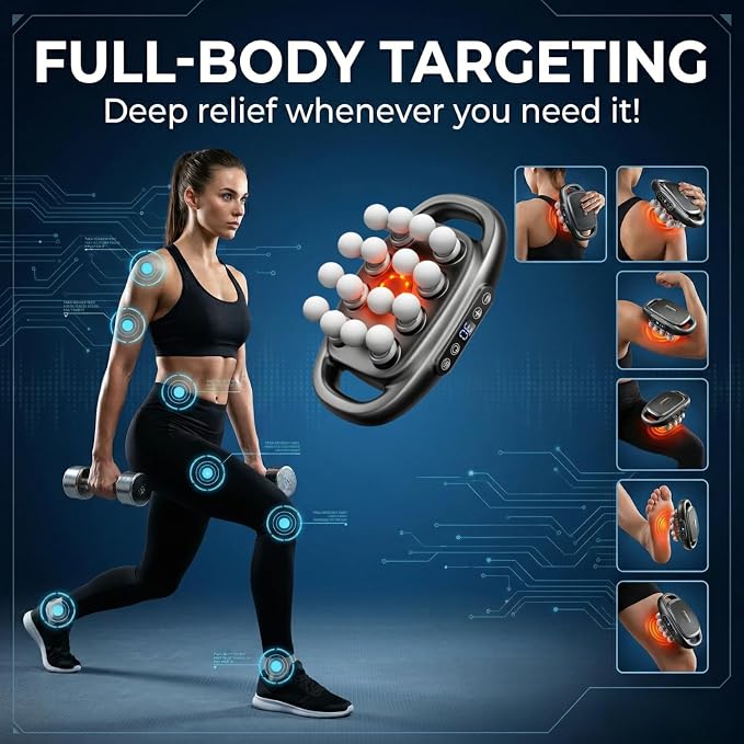 16-Head Deep Tissue Body Massager - Image 7
