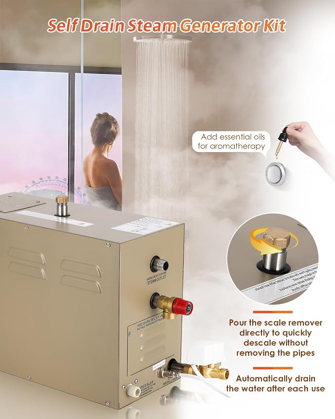 Steam Shower Generator Kit 18KW - Image 4