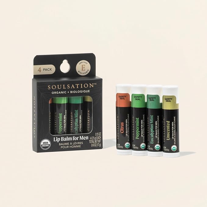 Soulsation Organic Lip Balm Set - Image 3