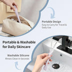 Blackhead Remover Tool, Stainless Steel Face Scraper, Skin Scrubber Face Spatula - Image 6