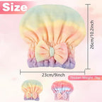 2PCS Super Absorbent Hair Towel Wrap - Image 5